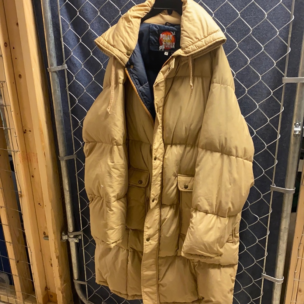 Polar gear puff coat. Made in USA